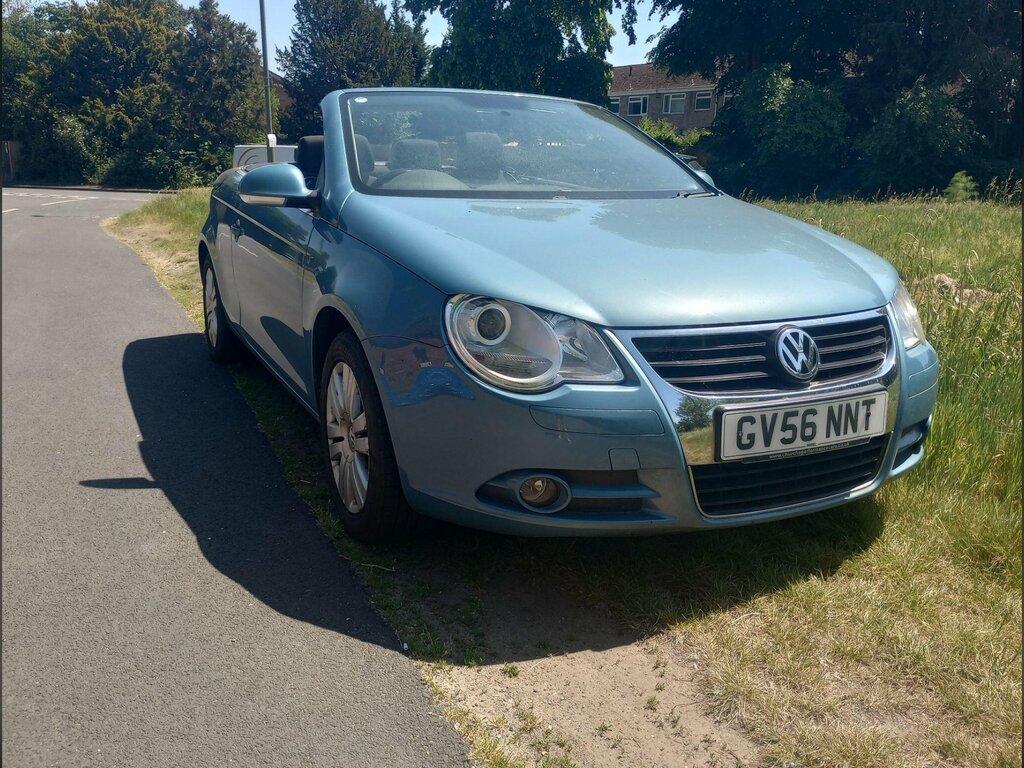 Volkswagen EOS 2.0 Tdi Cabriolet Euro 4 Blue