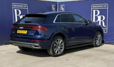 Audi Q8 3.0 Tfsi V6 RE70XTY Blue #3