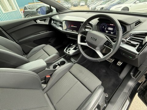 Audi Q4 E Tron 40 S Line DX23EXN Black #2