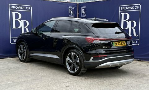 Audi Q4 E Tron 40 S Line DX23EXN Black #6