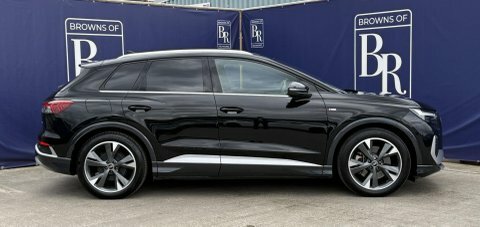 Audi Q4 E Tron 40 S Line DX23EXN Black #3
