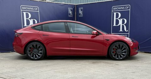 Tesla Model 3 Dual Motor Performance WN72DSE Red #3