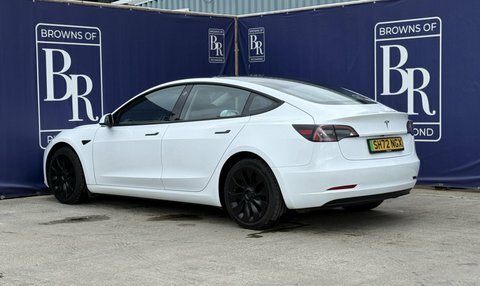 Tesla Model 3 Saloon 4dr Electric SH72NGX White #6