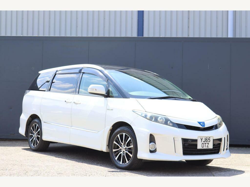 Toyota Estima 4 Awd Aeras White #3