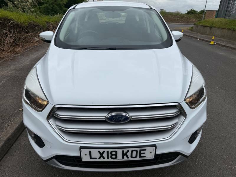 Ford Kuga 1.5 Ecoboost 120 Zetec 2Wd - 2018 18 LX18KOE White #2
