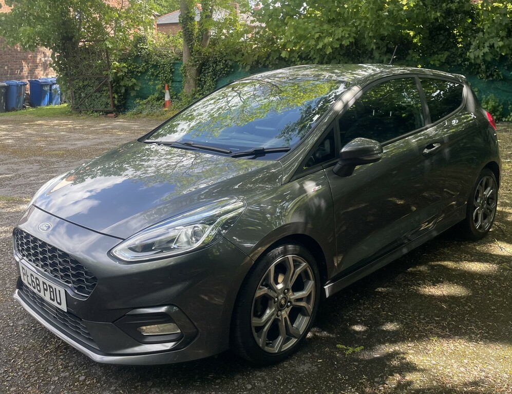 Ford Fiesta 1.5 Tdci St-line 201868 PL68PDU Grey #3