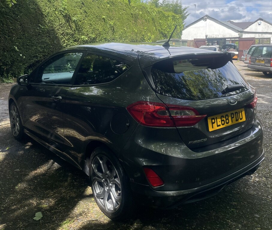 Ford Fiesta 1.5 Tdci St-line 201868 PL68PDU Grey #4