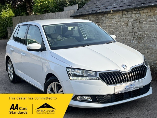 Skoda Fabia Se Tsi White