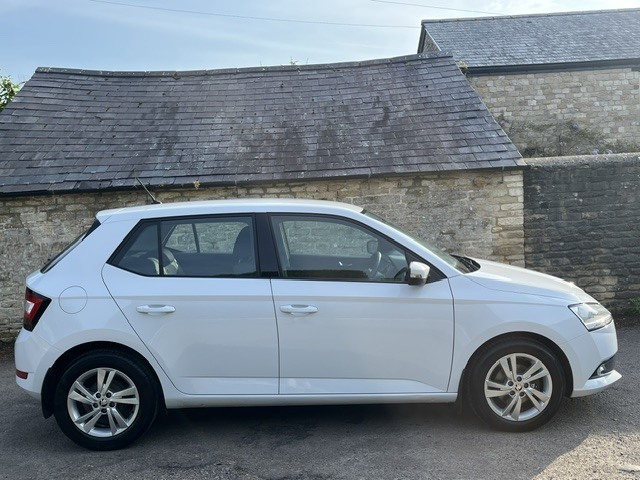 Skoda Fabia Se Tsi OY20FWB White #5