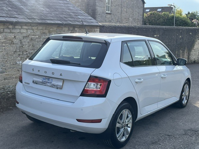 Skoda Fabia Se Tsi OY20FWB White #4