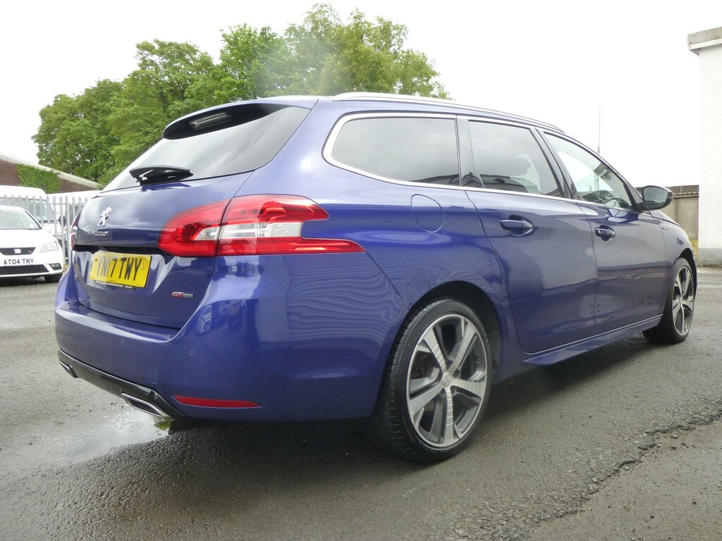 Peugeot 308 SW 1.6 Bluehdi 118 Bhp Gt Line Touring Estate Euro6 U Blue #4