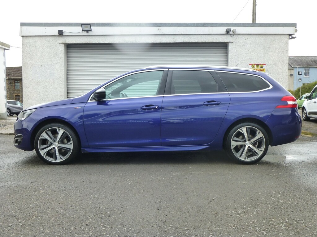 Peugeot 308 SW 1.6 Bluehdi 118 Bhp Gt Line Touring Estate Euro6 U Blue #2