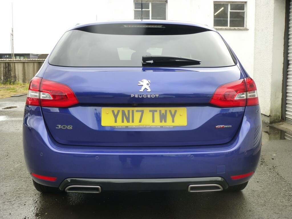 Peugeot 308 SW 1.6 Bluehdi 118 Bhp Gt Line Touring Estate Euro6 U Blue #5
