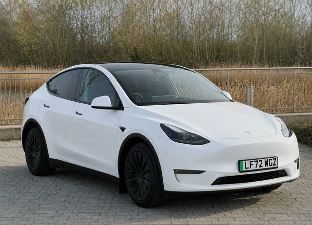 Tesla Model Y Motor Long Range Suv LF72WGZ White