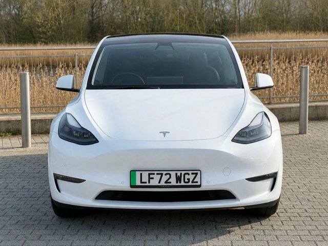 Tesla Model Y Motor Long Range Suv LF72WGZ White #4