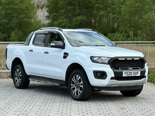 Ford Ranger Ecoblue Wildtrak Pickup Double White