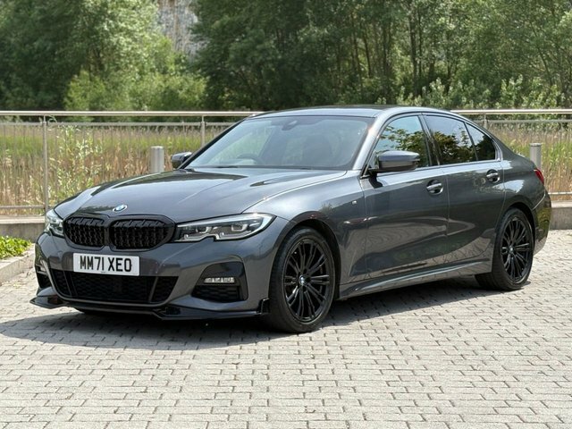 BMW 3 Series 320I M Sport Saloon MM71XEO Grey #3