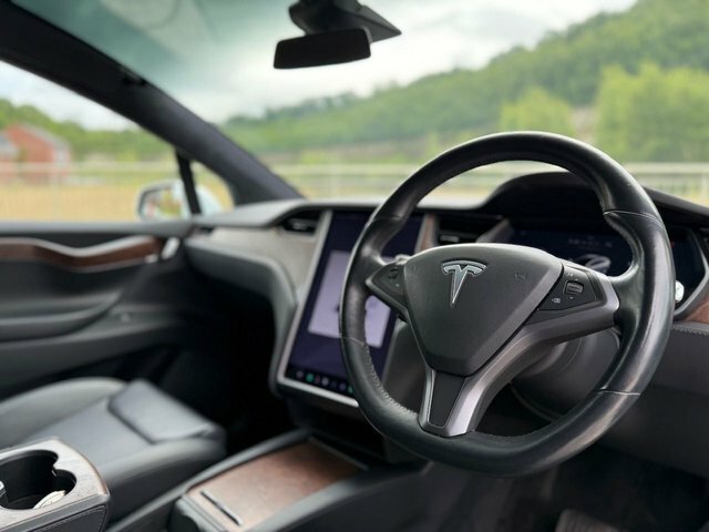 Tesla Model X Motor Long Range Plus White #2