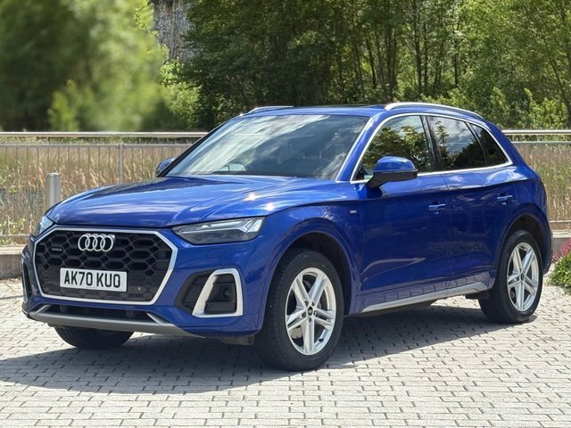 Audi Q5 Tfsi 45 S Line AK70KUO Blue #3
