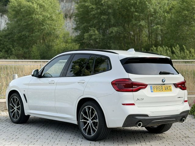 BMW X3 20D M Sport Suv FR68AKG White #6