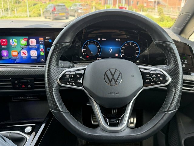 Volkswagen Golf Tsi R-line Hatchback GD73BXZ Grey #2