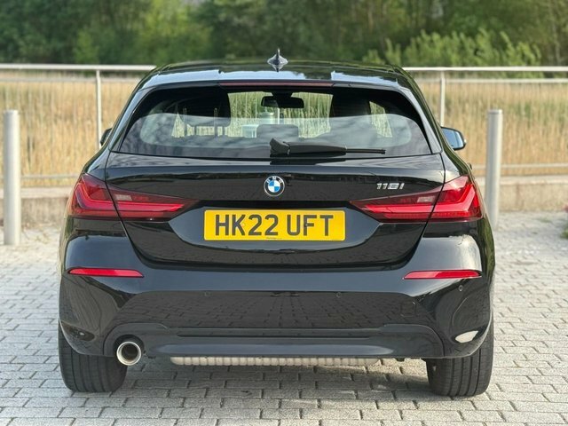 BMW 1 Series 118I Sport Lcp Hatchback HK22UFT Black #5