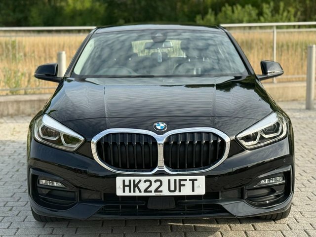 BMW 1 Series 118I Sport Lcp Hatchback HK22UFT Black #4