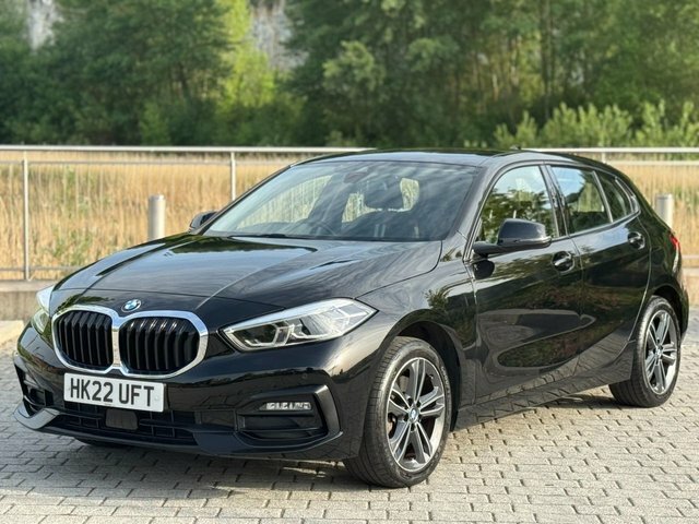 BMW 1 Series 118I Sport Lcp Hatchback HK22UFT Black #3