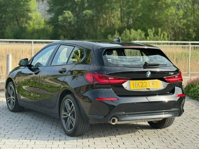 BMW 1 Series 118I Sport Lcp Hatchback HK22UFT Black #6