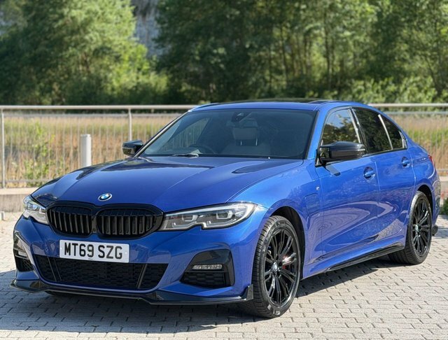 BMW 3 Series 330E 12Kwh M Sport MT69SZG Blue #5