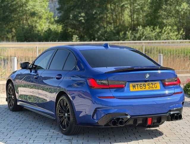 BMW 3 Series 330E 12Kwh M Sport MT69SZG Blue #3