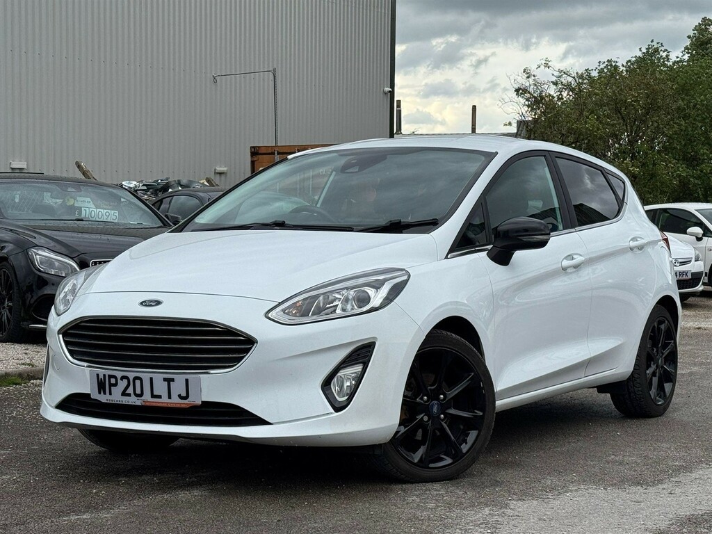 Ford Fiesta 1.0T Ecoboost Titanium X Euro 6 Ss WP20LTJ White #3
