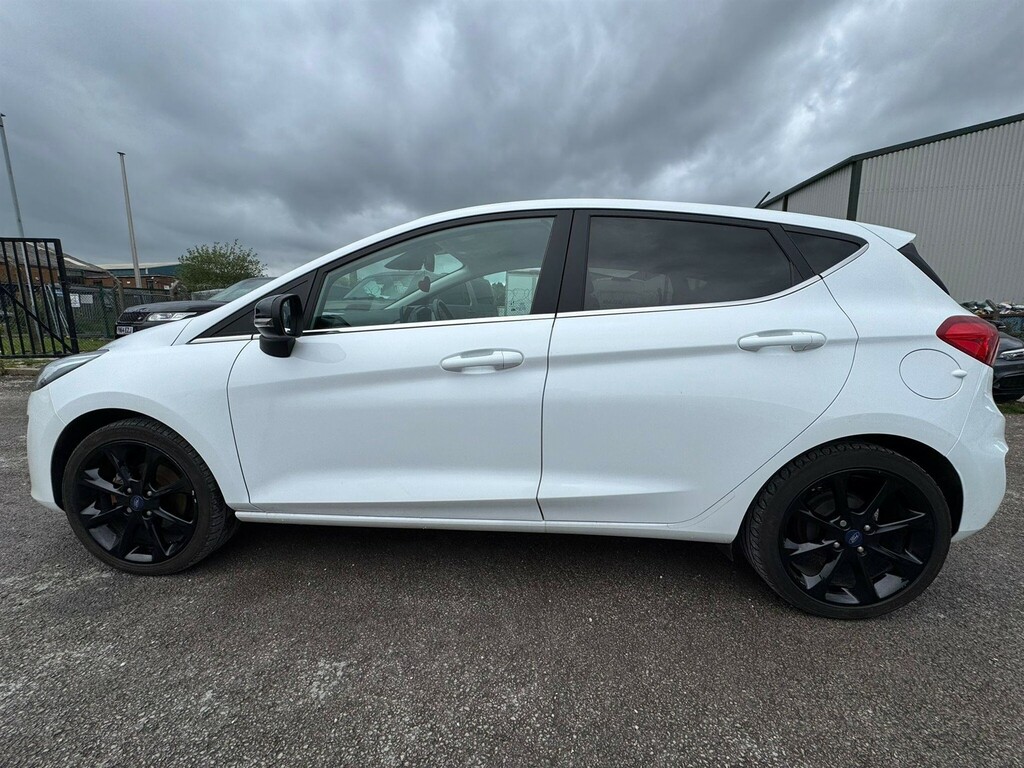 Ford Fiesta 1.0T Ecoboost Titanium X Euro 6 Ss WP20LTJ White #5