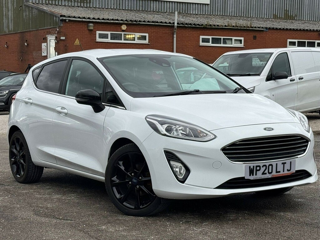 Ford Fiesta 1.0T Ecoboost Titanium X Euro 6 Ss White