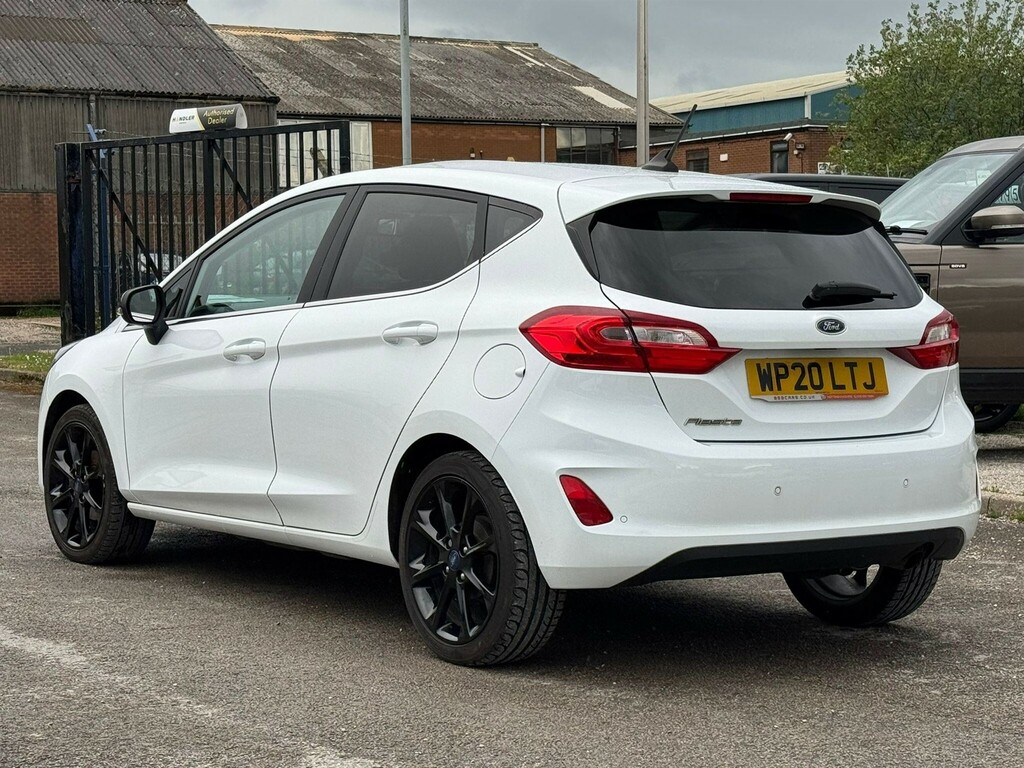 Ford Fiesta 1.0T Ecoboost Titanium X Euro 6 Ss WP20LTJ White #4