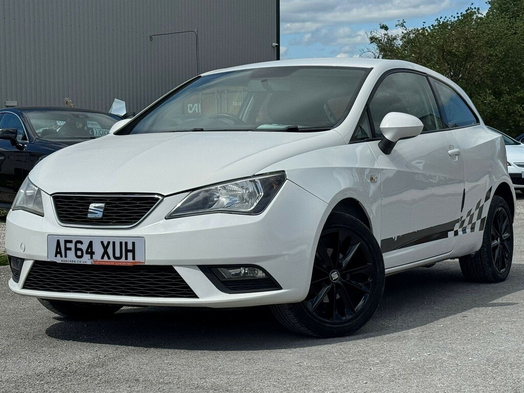 Seat Ibiza 1.4 Toca Sport Coupe Euro 5 AF64XUH White #3