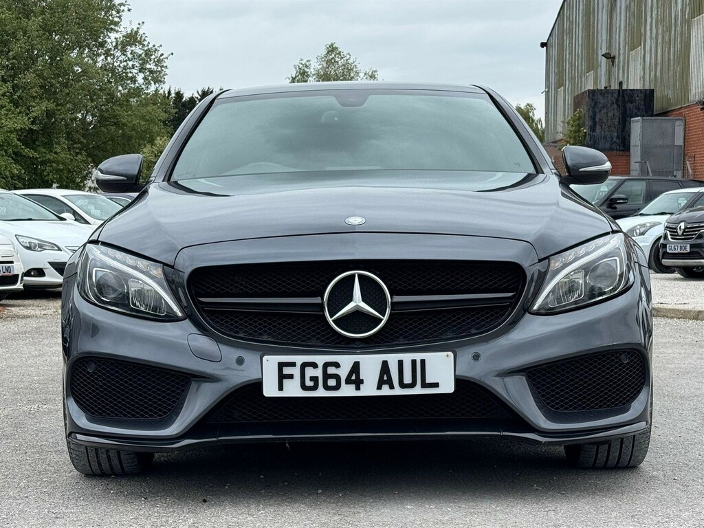 Mercedes-Benz C Class Saloon FG64AUL Grey #2