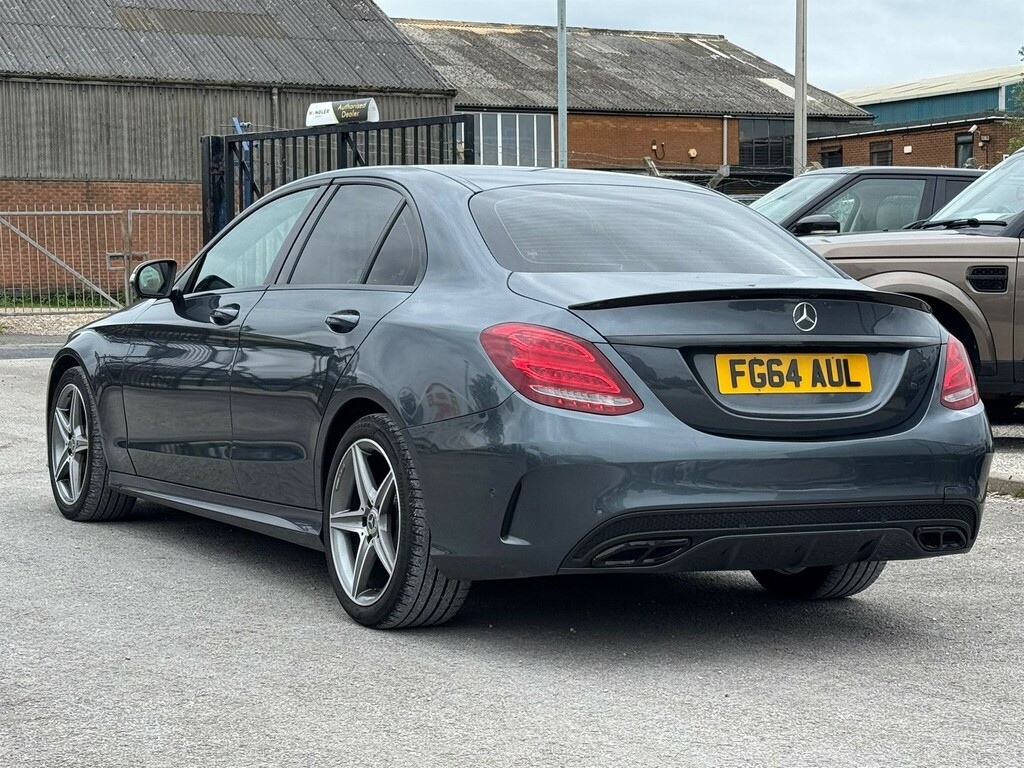 Mercedes-Benz C Class Saloon FG64AUL Grey #4