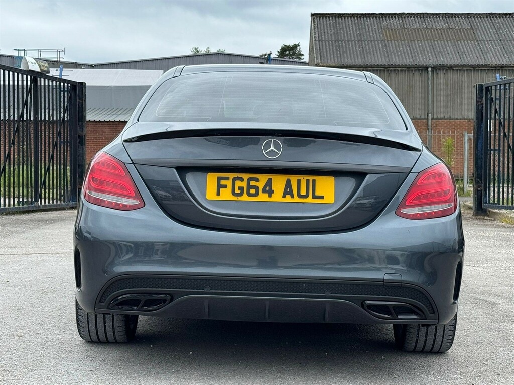 Mercedes-Benz C Class Saloon FG64AUL Grey #6