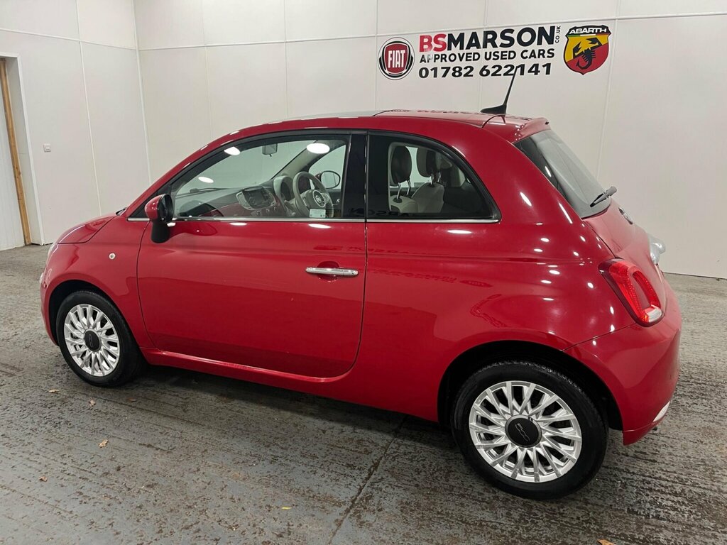 Fiat 500 1.2 Lounge Euro 6 Ss DX68FHY Red #4