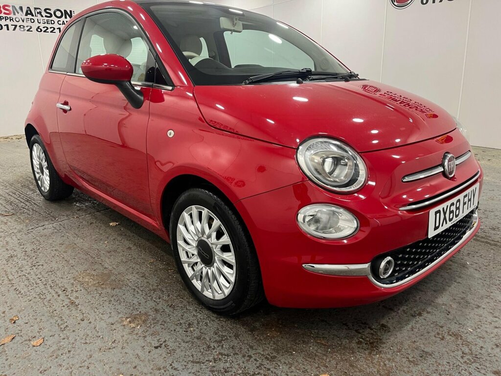 Fiat 500 1.2 Lounge Euro 6 Ss Red