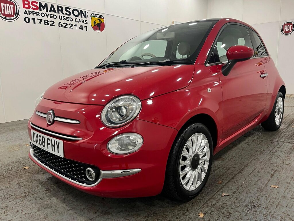 Fiat 500 1.2 Lounge Euro 6 Ss DX68FHY Red #2