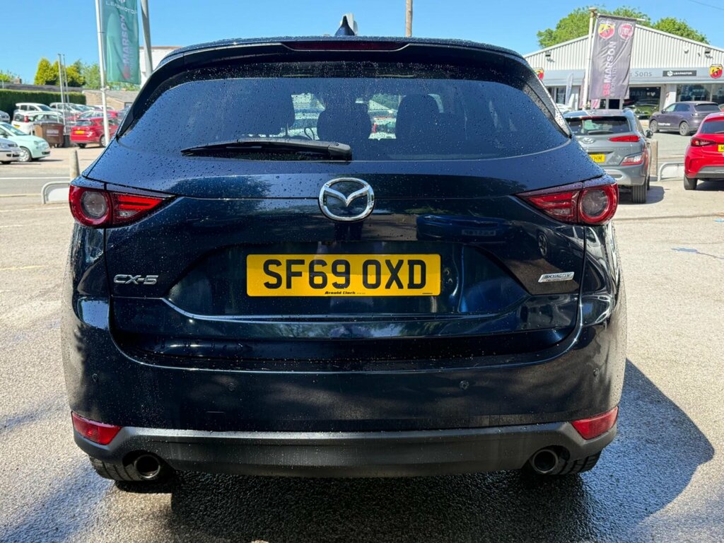 Mazda CX-5 2.0 Skyactiv-g Sport Nav Euro 6 Ss SF69OXD Blue #4