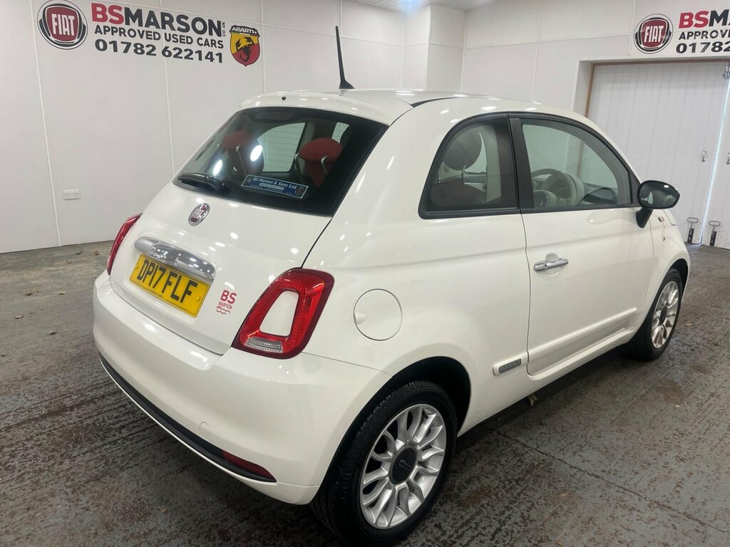 Fiat 500 1.2 Eco Pop Star Euro 6 Ss DP17FLF White #3