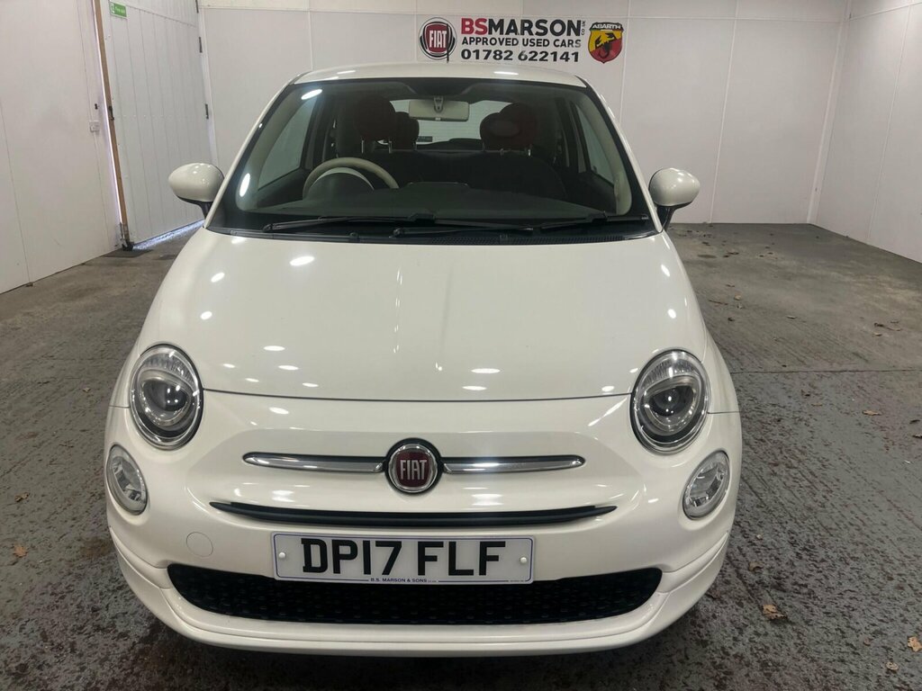 Fiat 500 1.2 Eco Pop Star Euro 6 Ss DP17FLF White #5