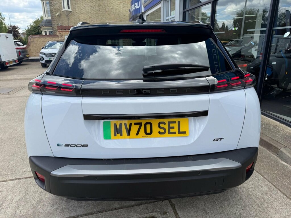 Peugeot e-2008 50Kwh Gt 7Kw Charger MV70SEL White #6