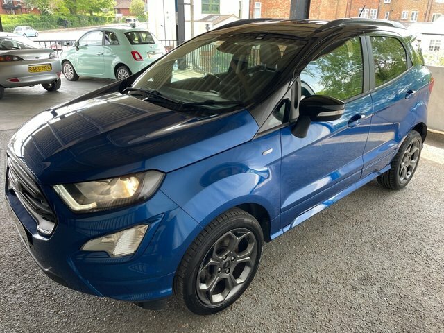 Ford Ecosport 2018 1.0T Ecoboost St-line Suv E KY68DWN Blue #2