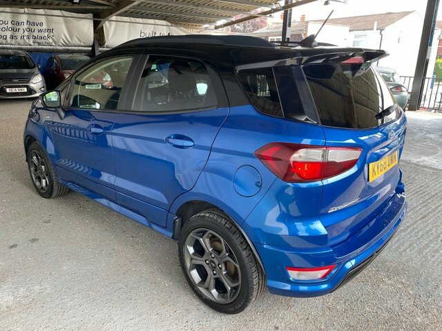 Ford Ecosport 2018 1.0T Ecoboost St-line Suv E KY68DWN Blue #3