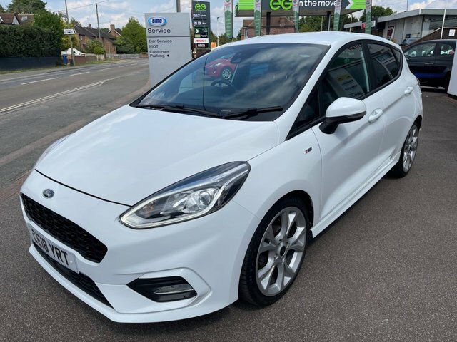 Ford Fiesta 2018 1.0T Ecoboost St-line X Hatchback CE18YRT White #5