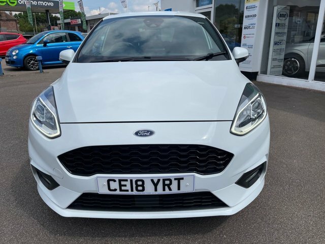 Ford Fiesta 2018 1.0T Ecoboost St-line X Hatchback CE18YRT White #6